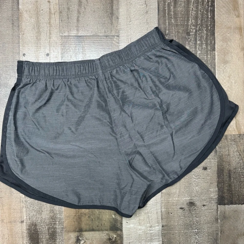 Nike Gray Athletic Shorts Lightweight Elastic Waistband